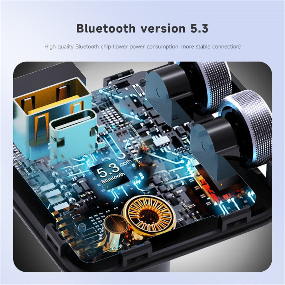MT04 Bluetooth FM Transmitter: HiFi MP3 mit PD-Schnellladung