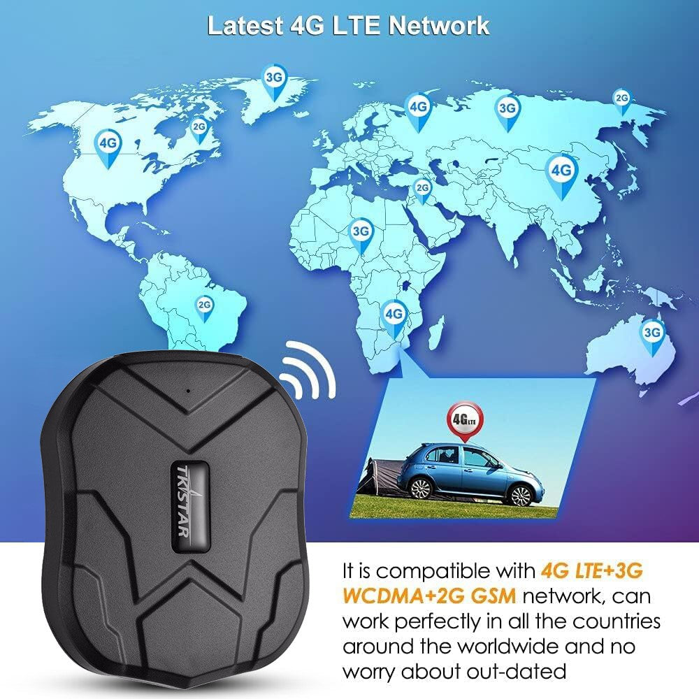 TKSTAR TK905 4G GPS Auto-Ortungsgerät mit 5000mAh Akku und Sprachüberwachung
