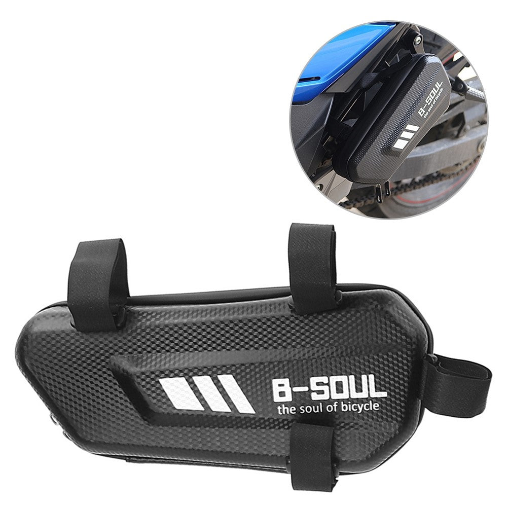 B-SOUL 2L Wasserdichte Motorrad Seitentasche – Werkzeug & Hard Shell Aufbewahrung, links