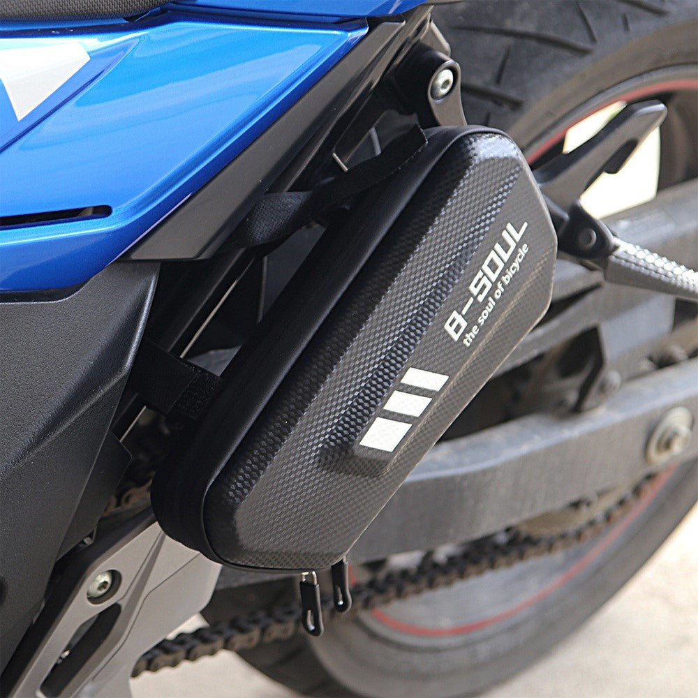 B-SOUL 2L Wasserdichte Motorrad Seitentasche – Werkzeug & Hard Shell Aufbewahrung, links