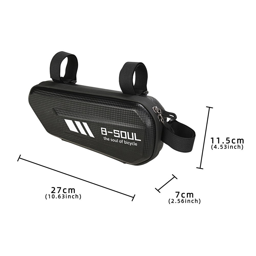 B-SOUL 2L Wasserdichte Motorrad Seitentasche – Werkzeug & Hard Shell Aufbewahrung, links
