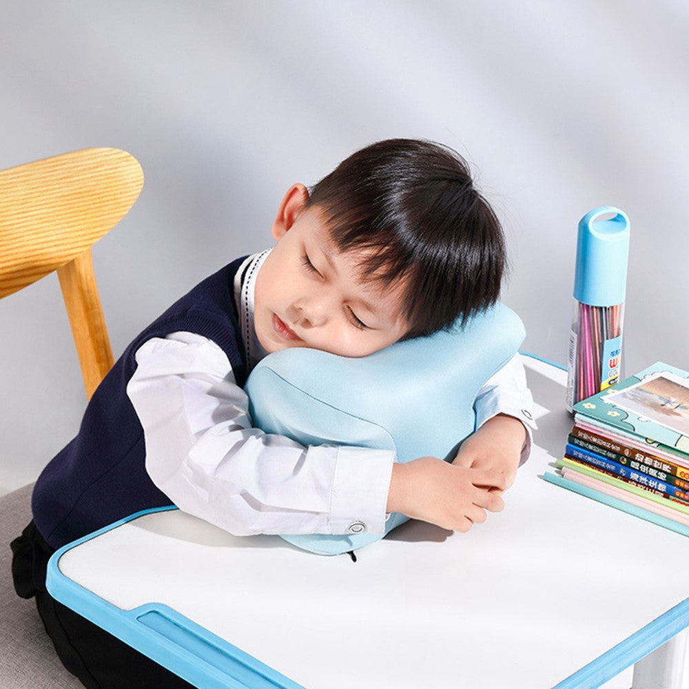 Memory Foam Kid's Neck Pillow Head Support Soft Hug Pillow for Nap Sleeping Rest