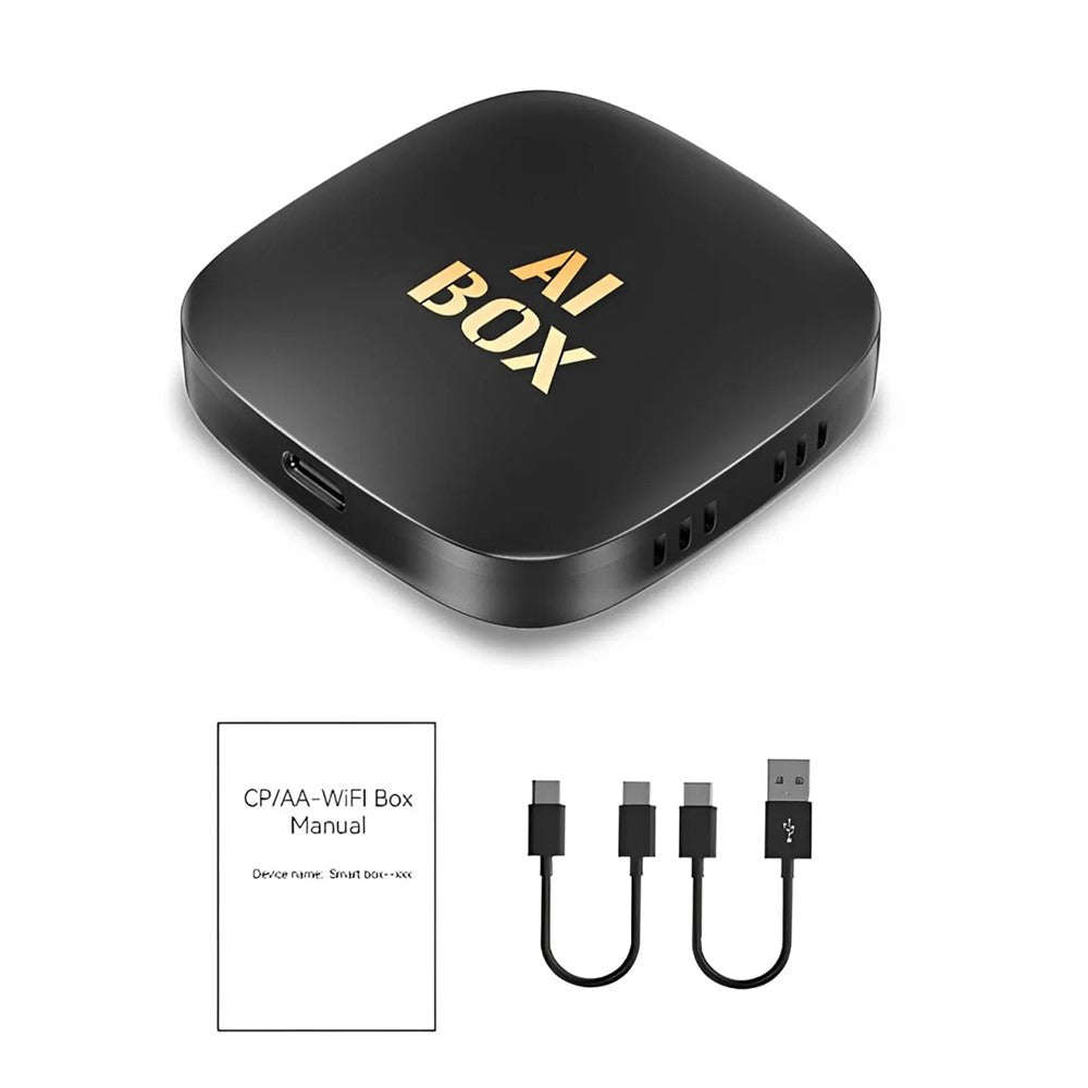 Android 13 AI Box: Wireless CarPlay/Android Auto, Netflix/YouTube, Adapter