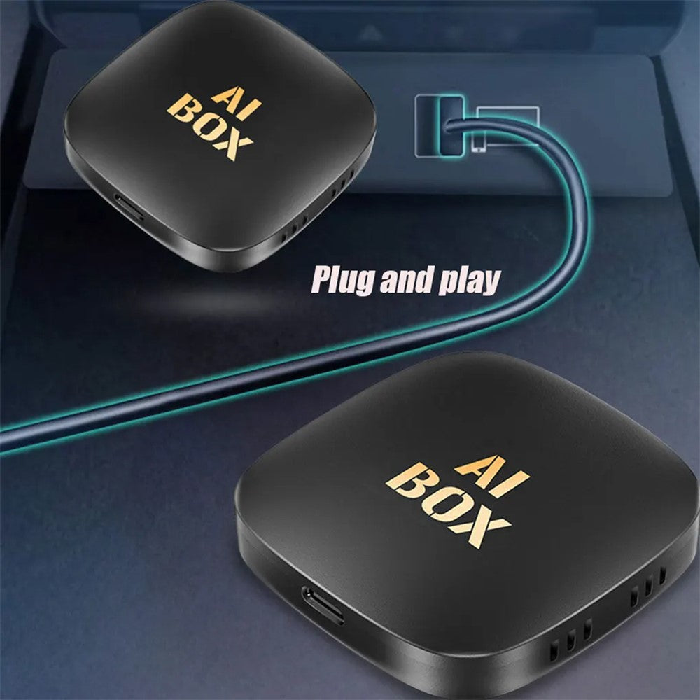 Android 13 AI Box: Wireless CarPlay/Android Auto, Netflix/YouTube, Adapter