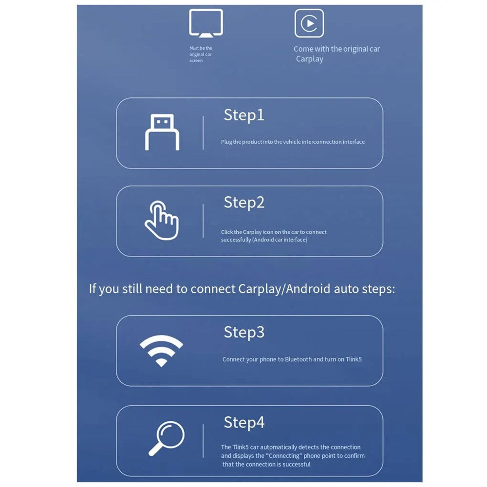Android 13 AI Box: Wireless CarPlay/Android Auto, Netflix/YouTube, Adapter