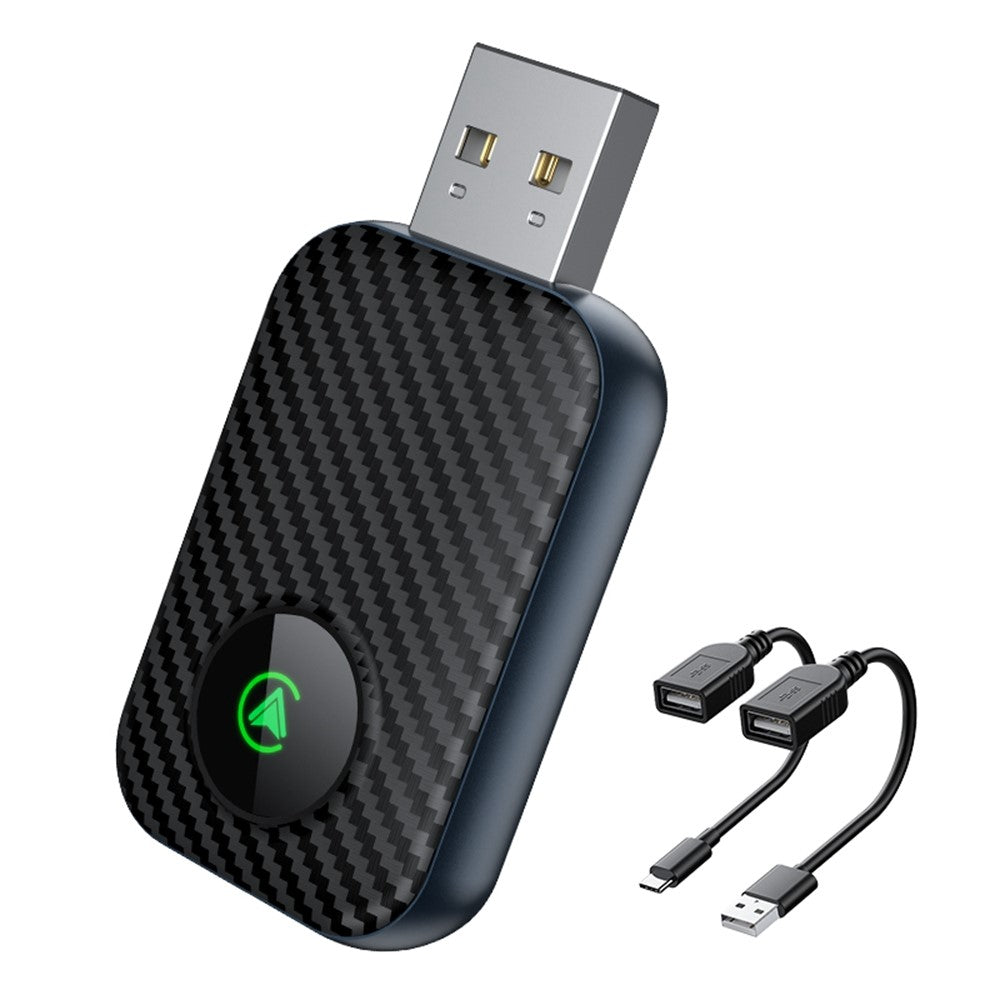 2-in-1 Auto Wireless CarPlay & Android Auto Adapter: Wired Nachrüsten