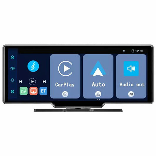10.26 Zoll Touchscreen CarPlay Android Auto FM Transmitter mit Rückfahrkamera