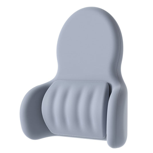 3D Ergonomic Memory Foam Car Lumbar Support Pillow for Office Home Back Pain Relief Cushion