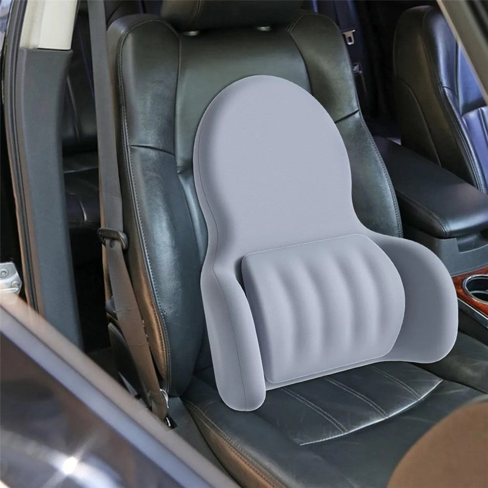 3D Ergonomic Memory Foam Car Lumbar Support Pillow for Office Home Back Pain Relief Cushion