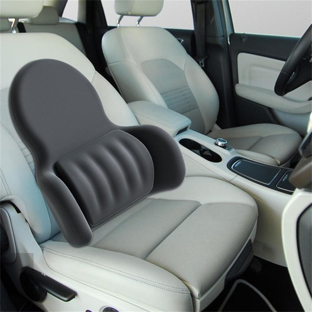 3D Ergonomic Memory Foam Car Lumbar Support Pillow for Office Home Back Pain Relief Cushion