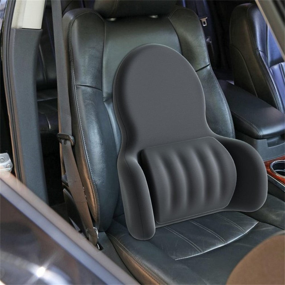 3D Ergonomic Memory Foam Car Lumbar Support Pillow for Office Home Back Pain Relief Cushion