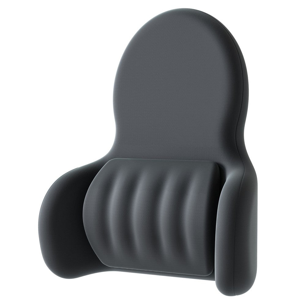 3D Ergonomic Memory Foam Car Lumbar Support Pillow for Office Home Back Pain Relief Cushion