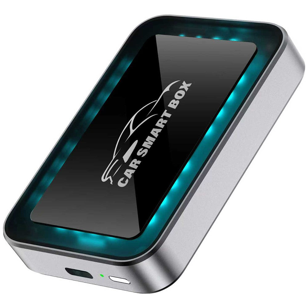 2-in-1 KI Box: Kabelloser CarPlay & Android Auto Adapter mit Navigation & Musik