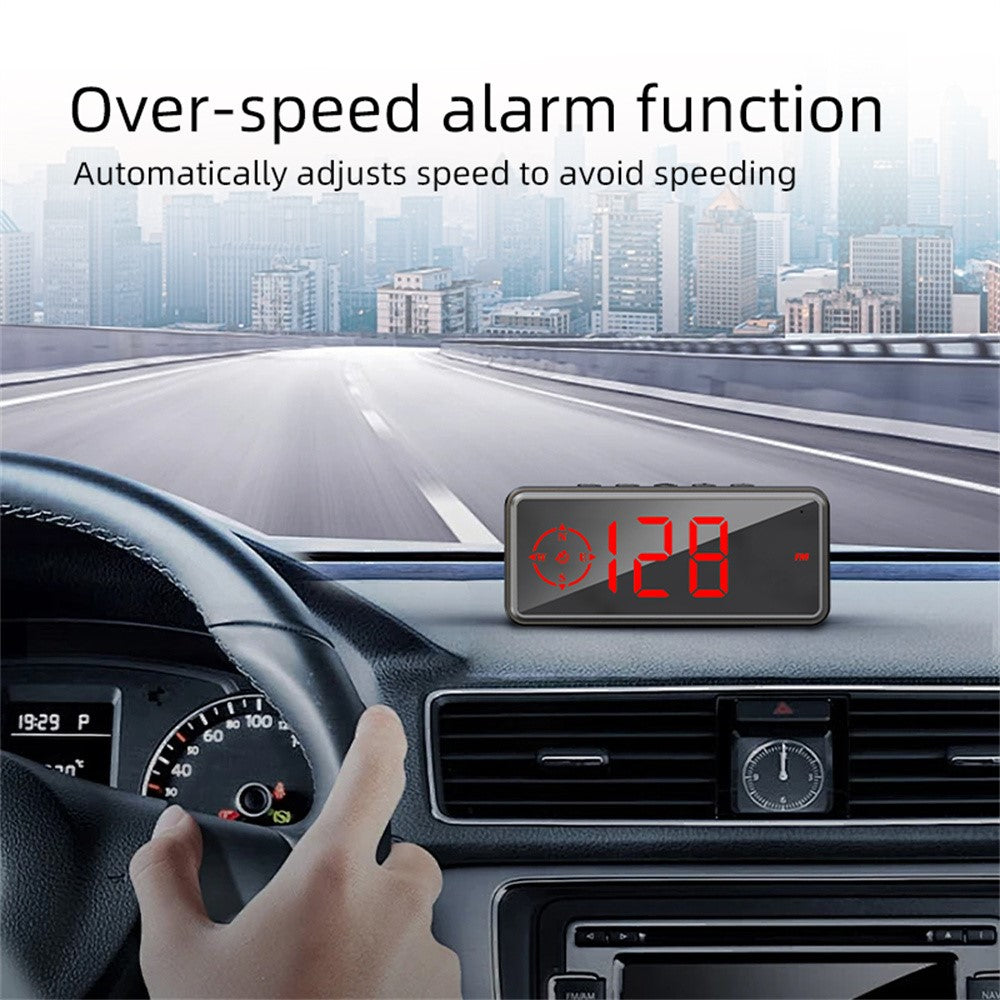 C79 Multifunktions HUD GPS Tacho mit Geschwindigkeitswarnung