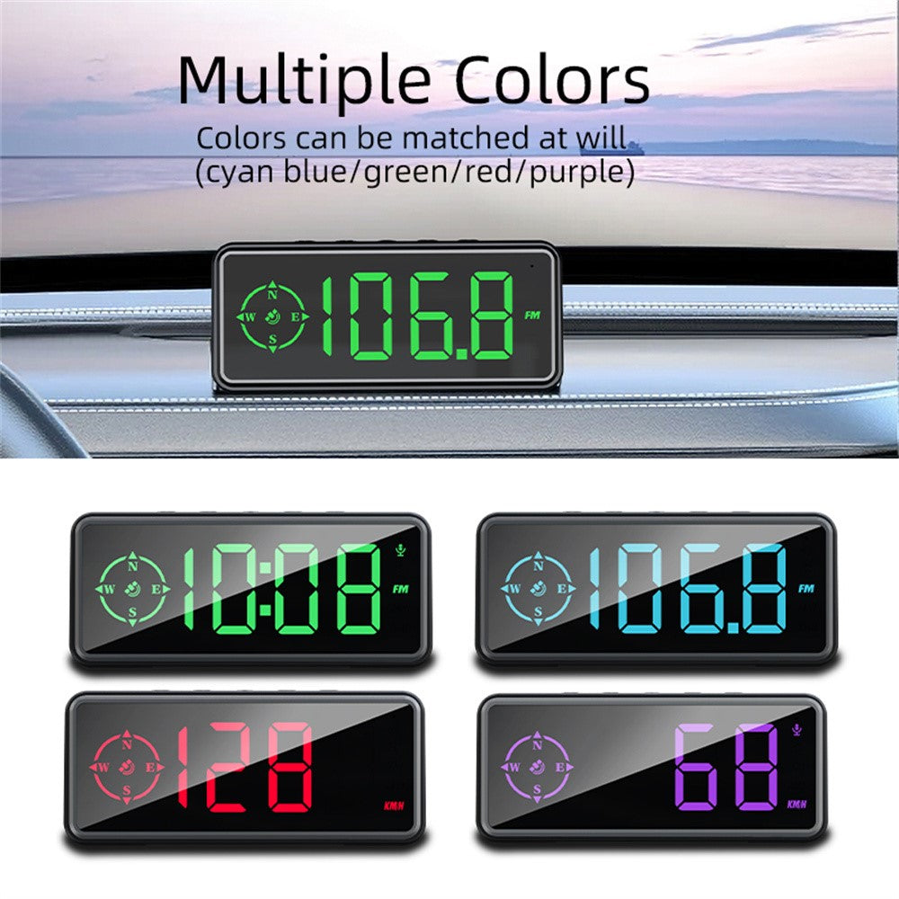 C79 Multifunktions HUD GPS Tacho mit Geschwindigkeitswarnung