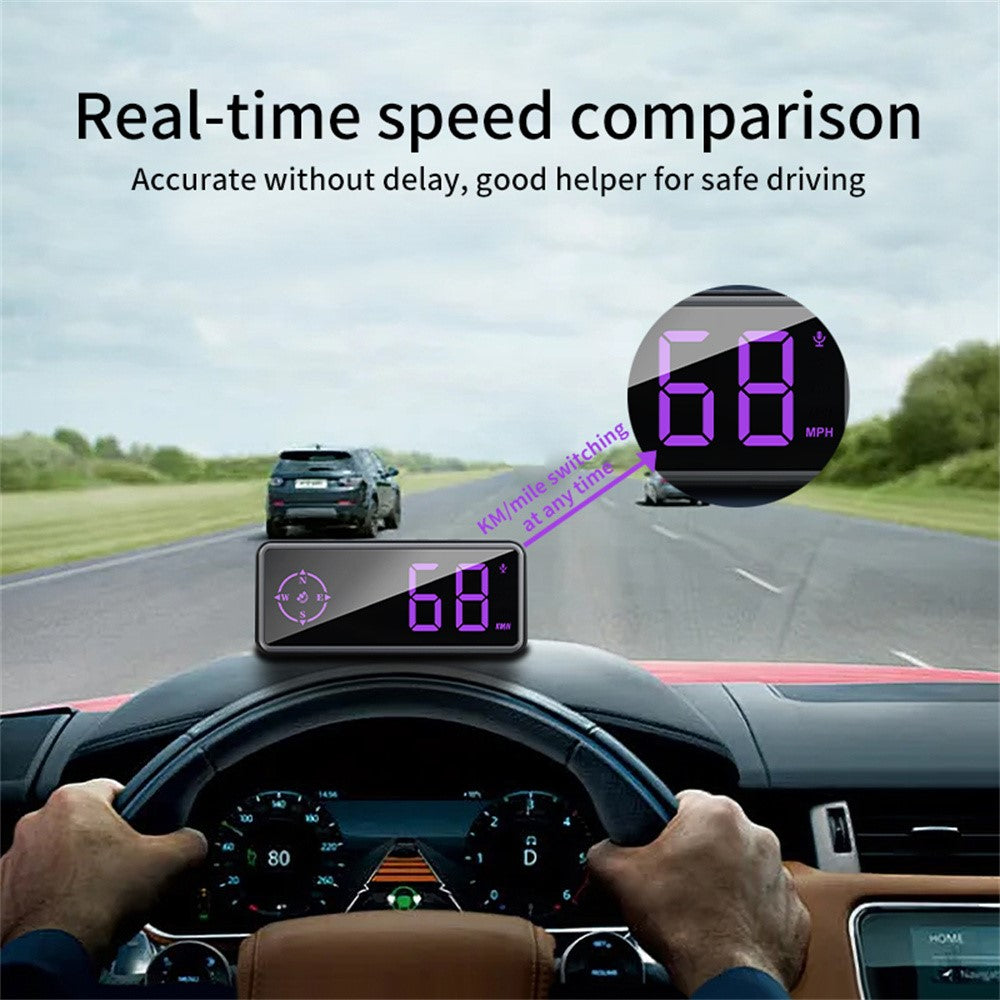 C79 Multifunktions HUD GPS Tacho mit Geschwindigkeitswarnung