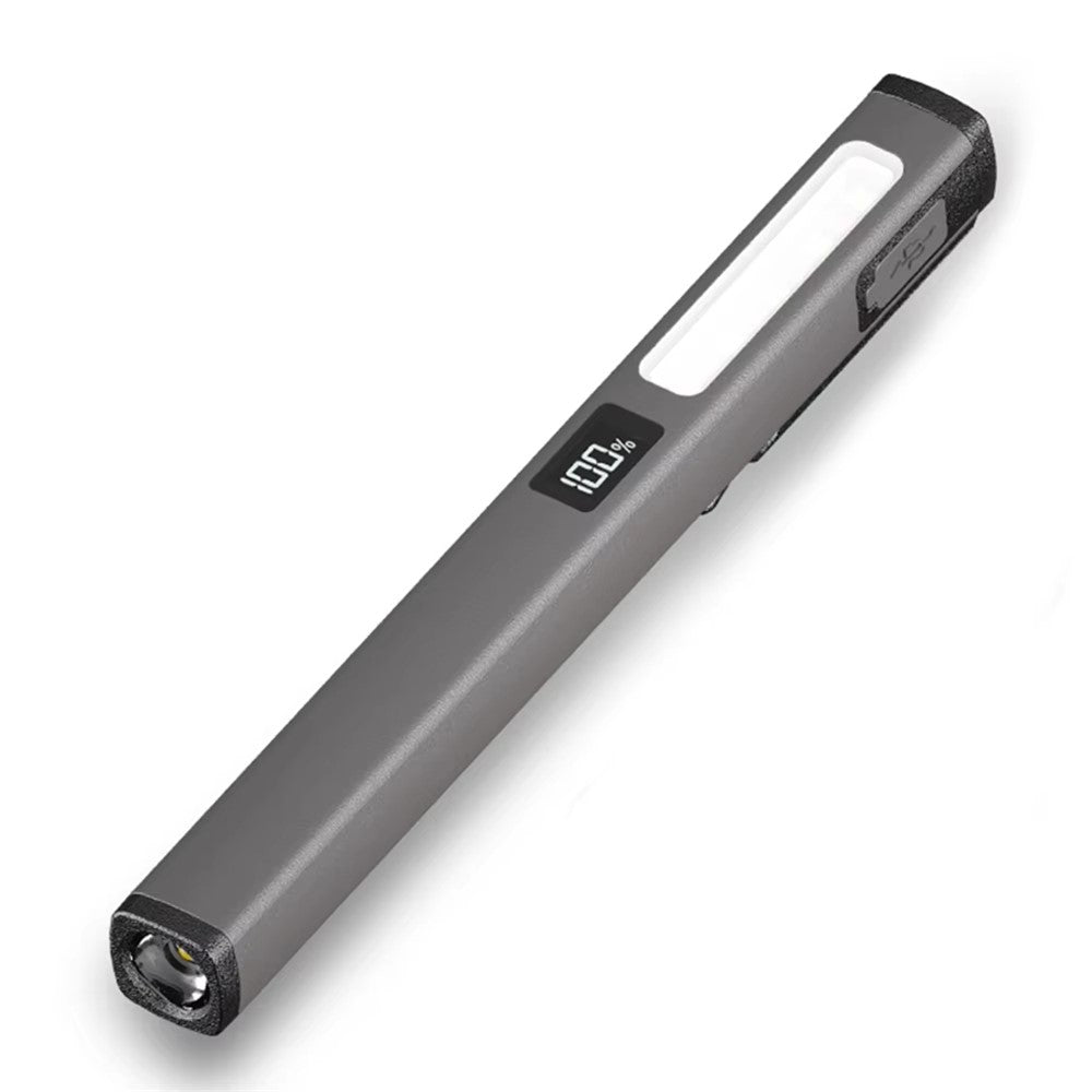 IPX4 Waterproof Mini Pen Light for Camping Work Repair 6 Modes Outdoor Magnetic Flashlight