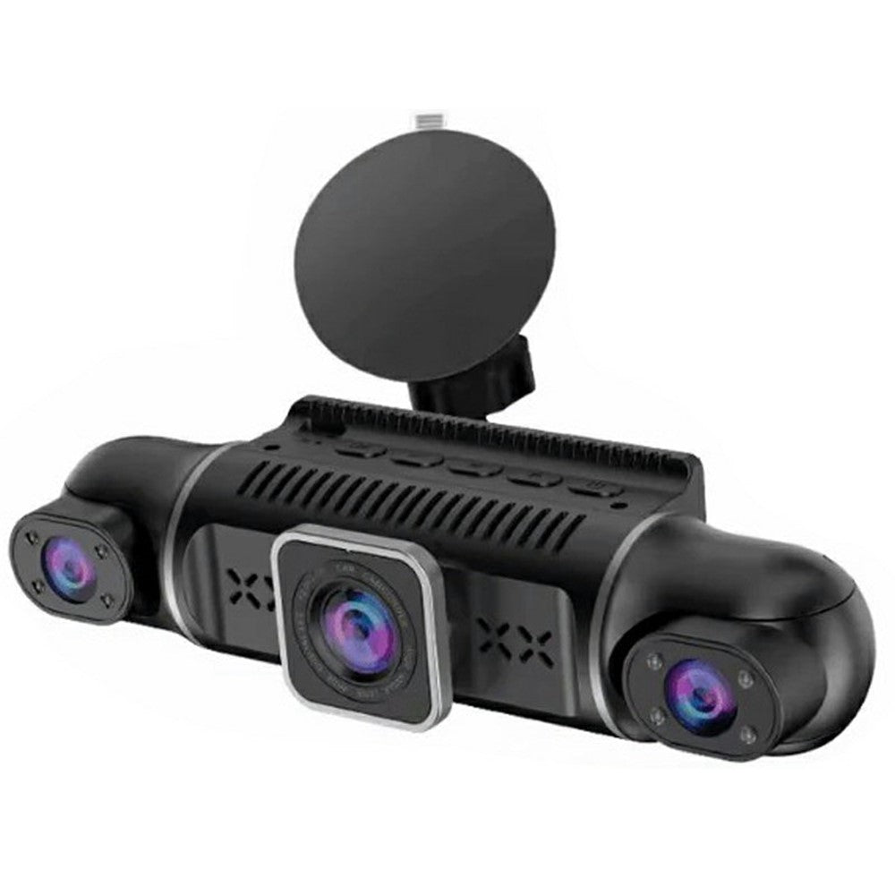 2K + 4x1080p Dashcam mit 5 Kameras, 3" Display, 24h Parküberwachung & Nachtsicht