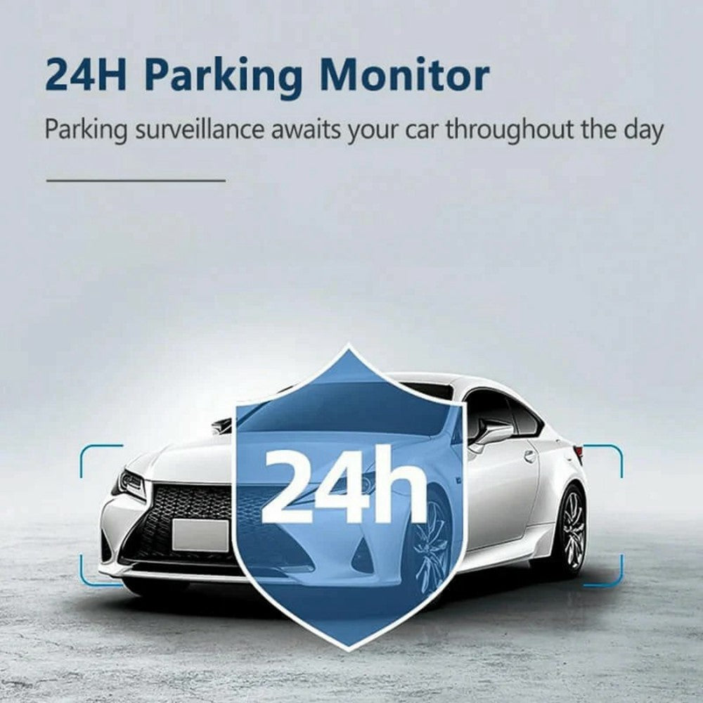 2K + 4x1080p Dashcam mit 5 Kameras, 3" Display, 24h Parküberwachung & Nachtsicht