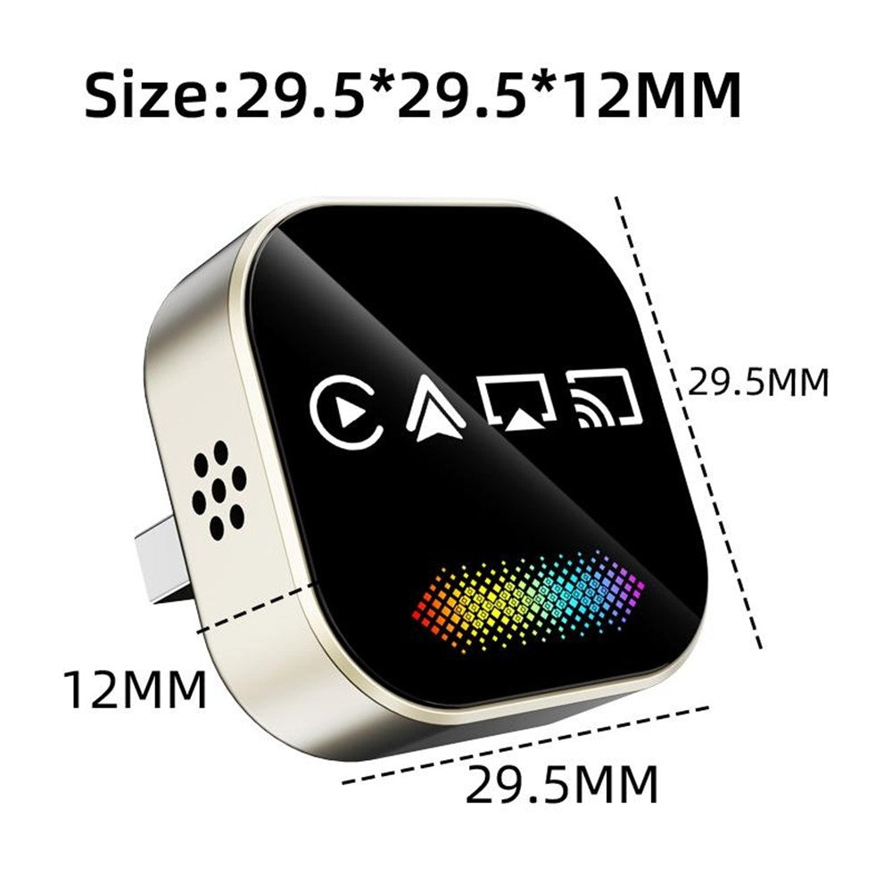 Q1A 4-in-1 Wireless CarPlay & Android Auto Adapter mit AirPlay & Mirror Link