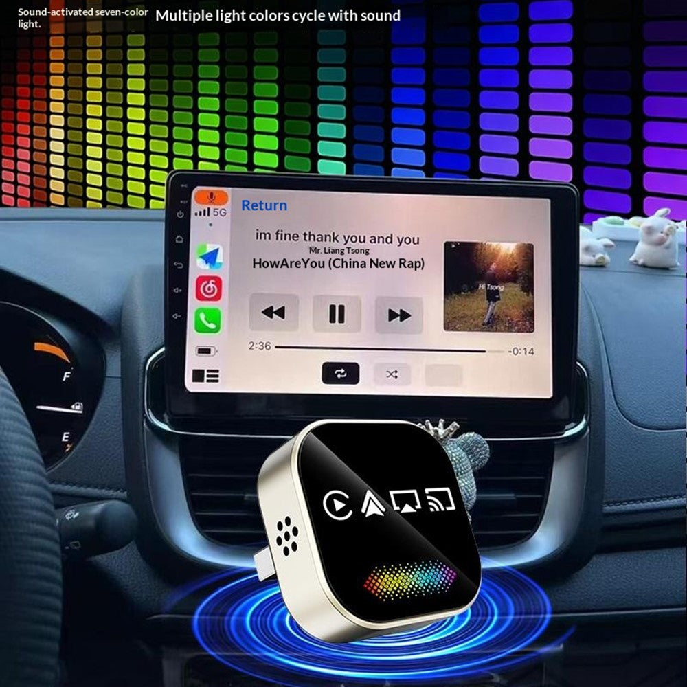 Q1A 4-in-1 Wireless CarPlay & Android Auto Adapter mit AirPlay & Mirror Link