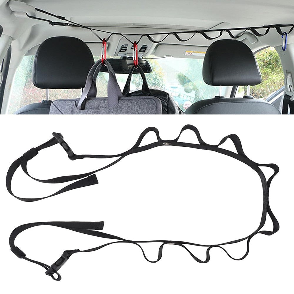 Verstellbare Auto-Dach Hängeleine (83-119cm) – Starkes Nylon für Reise & Camping