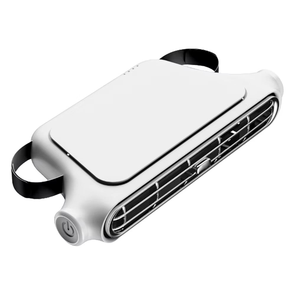 KLX05 Dual Turbine Tragbarer Auto-Kühlventilator, 3 Stufen, verstellbar für Rücksitzlehne