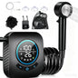 Smart LCD Display Portable Shower Built-in 8000mAh Battery IPX8 Waterproof 5 Speeds Camping Bathing Set
