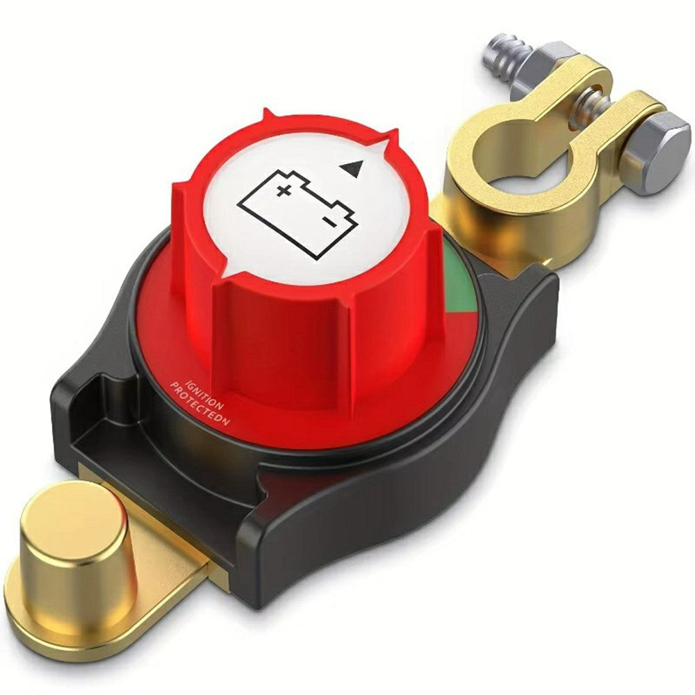 Stromunterbrechungsschalter 12V/24V | Hauptschalter für Batterie Negativpol