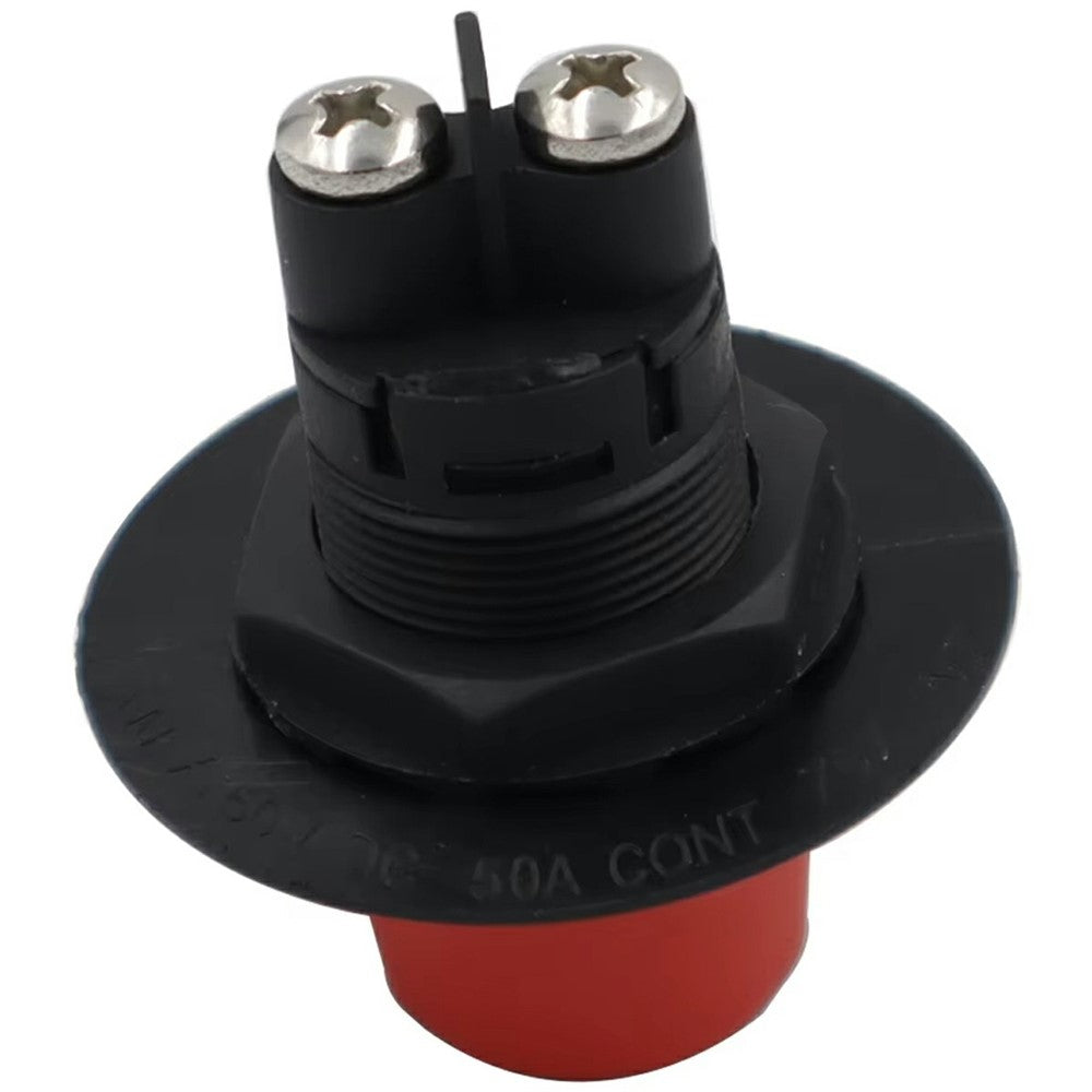 50A Hauptschalter Batterie Boot RV Auto LKW Motorrad Schwarz