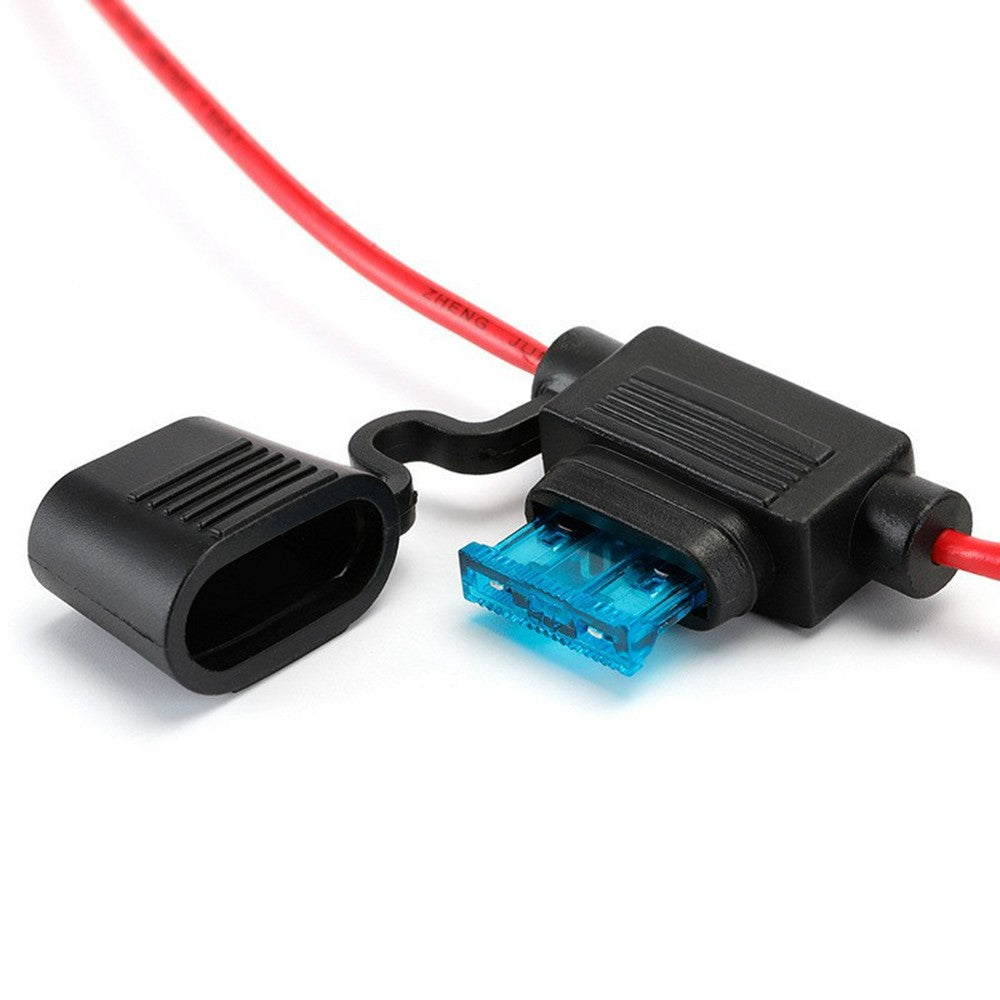 5-Schalter Bedienfeld mit Voltmeter, Dual USB Ladegerät & Zigarettenanzünder für RV, Marine & Boot