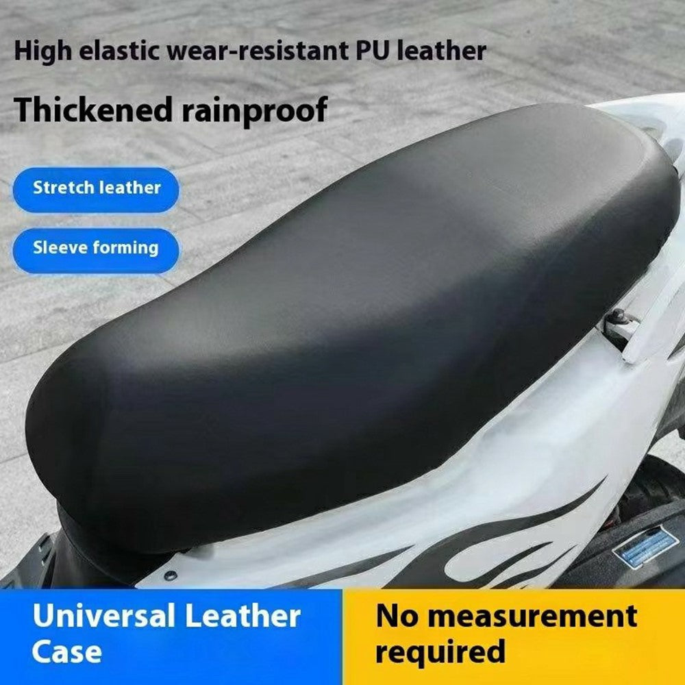 Universelle Sitzbank-Sitzauflage für Roller & E-Bikes – 50x27cm, PU-Leder, Wasserdicht