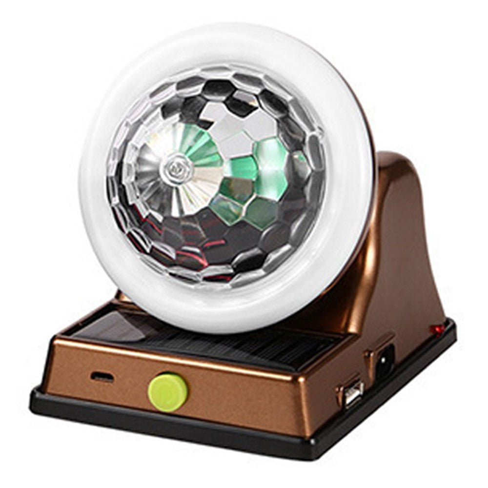 Solar Powered LED Disco Magic Ball Light RGB Motion Sensor IP55 Waterproof Party Light for DJ KTV Bar