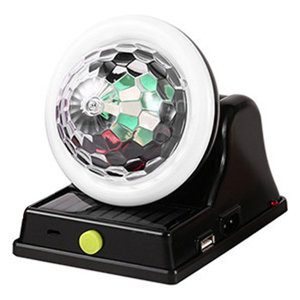 Solar Powered LED Disco Magic Ball Light RGB Motion Sensor IP55 Waterproof Party Light for DJ KTV Bar
