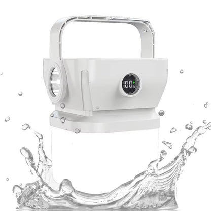 Solar Camping Lantern 360 Degree Rechargeable Waterproof Portable LED Light for Outdoor Emergency