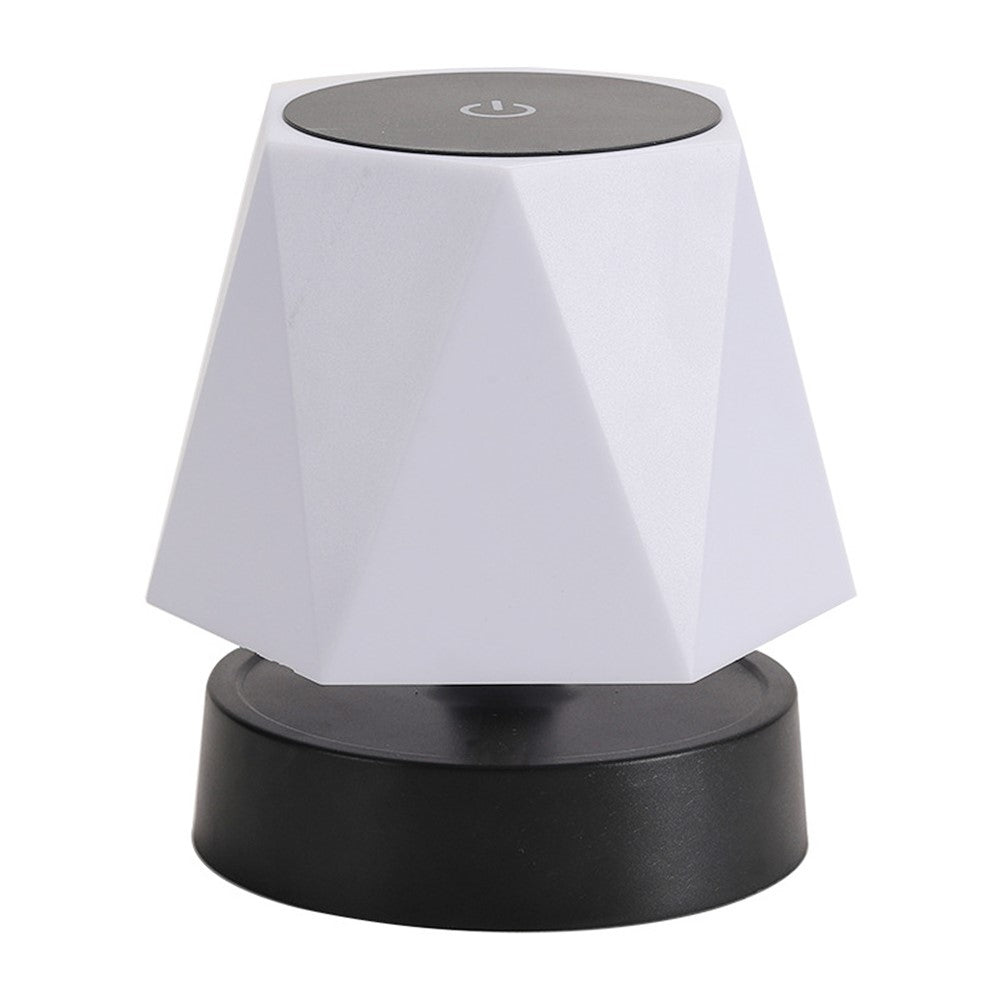 Touch Control LED Table Lamp Rechargeable Wireless Stepless Dimming Desktop Light for Bedroom Living Room