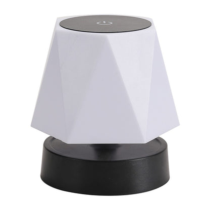 Touch Control LED Table Lamp Rechargeable Wireless Stepless Dimming Desktop Light for Bedroom Living Room