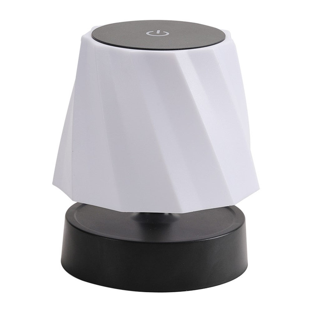 Touch Control LED Table Lamp Rechargeable Wireless Stepless Dimming Desktop Light for Bedroom Living Room