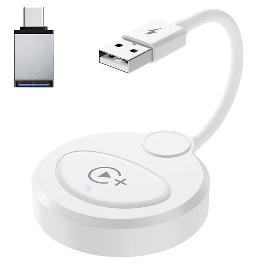 020-6+ Wireless CarPlay Adapter: Kabelgebundenes CarPlay kabellos nutzen, für YouTube/Netflix/TikTok