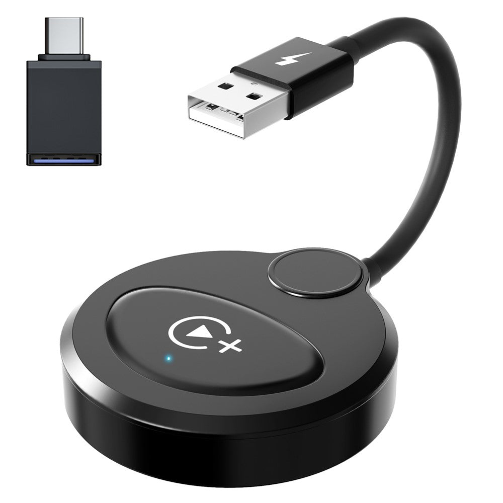 020-6+ Wireless CarPlay Adapter: Kabelgebundenes CarPlay kabellos nutzen, für YouTube/Netflix/TikTok