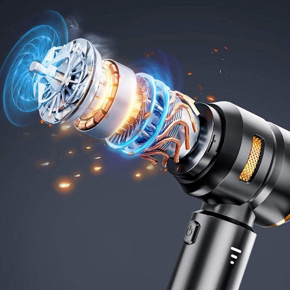 ST-6659 Akku-Staubsauger mit bürstenlosem Motor – Multifunktional für Auto & Haushalt