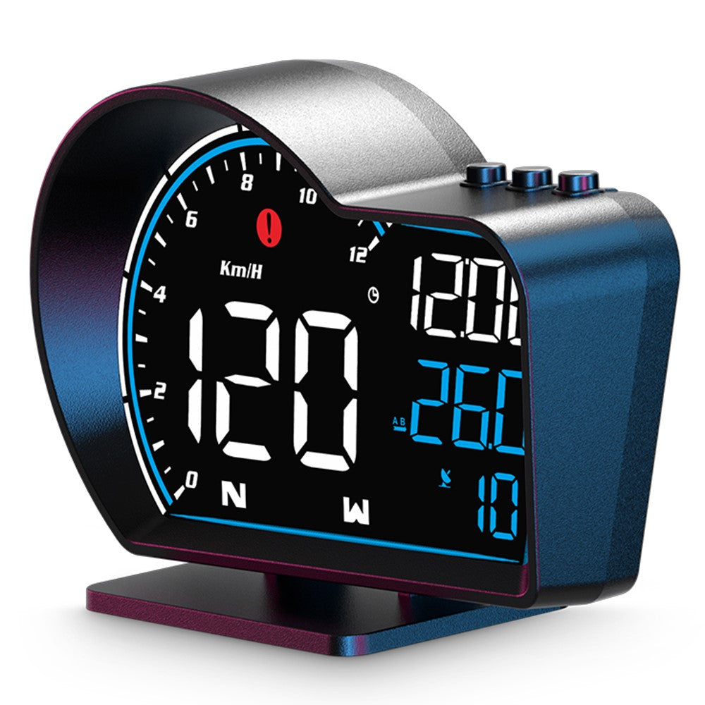 G16 Head-Up Display: Digital-Tacho, Kilometerzähler, GPS & Alarmfunktion