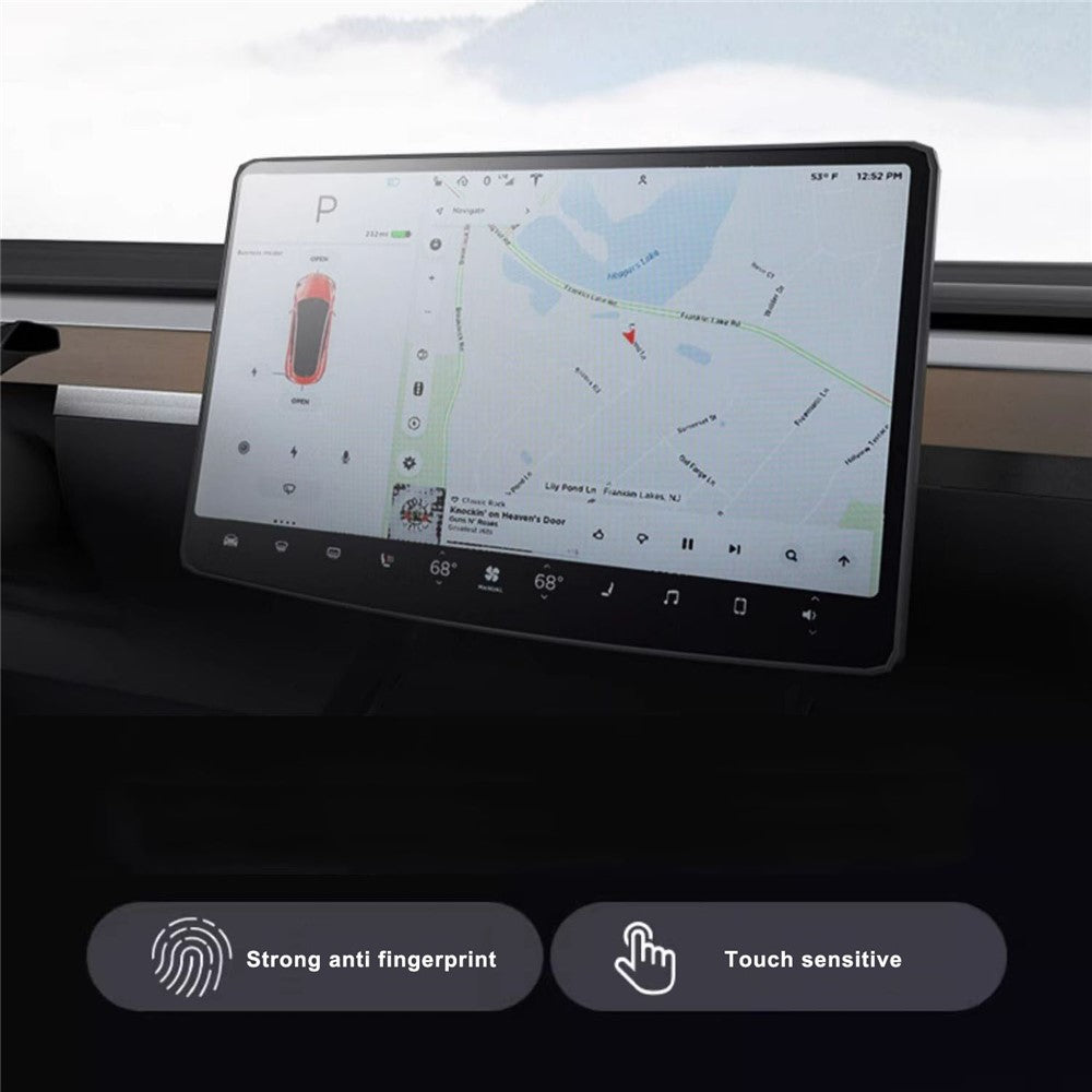 Matte Displayschutzfolie für Tesla Model 3 / Y Navigation