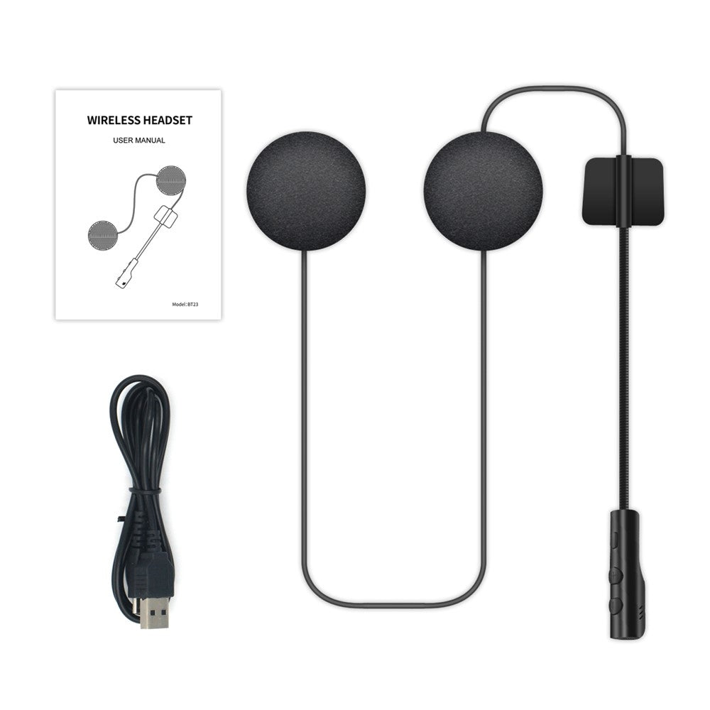 BT23 Bluetooth 5.0 Motorradhelm-Headset: Freihandgespräche & Musikgenuss