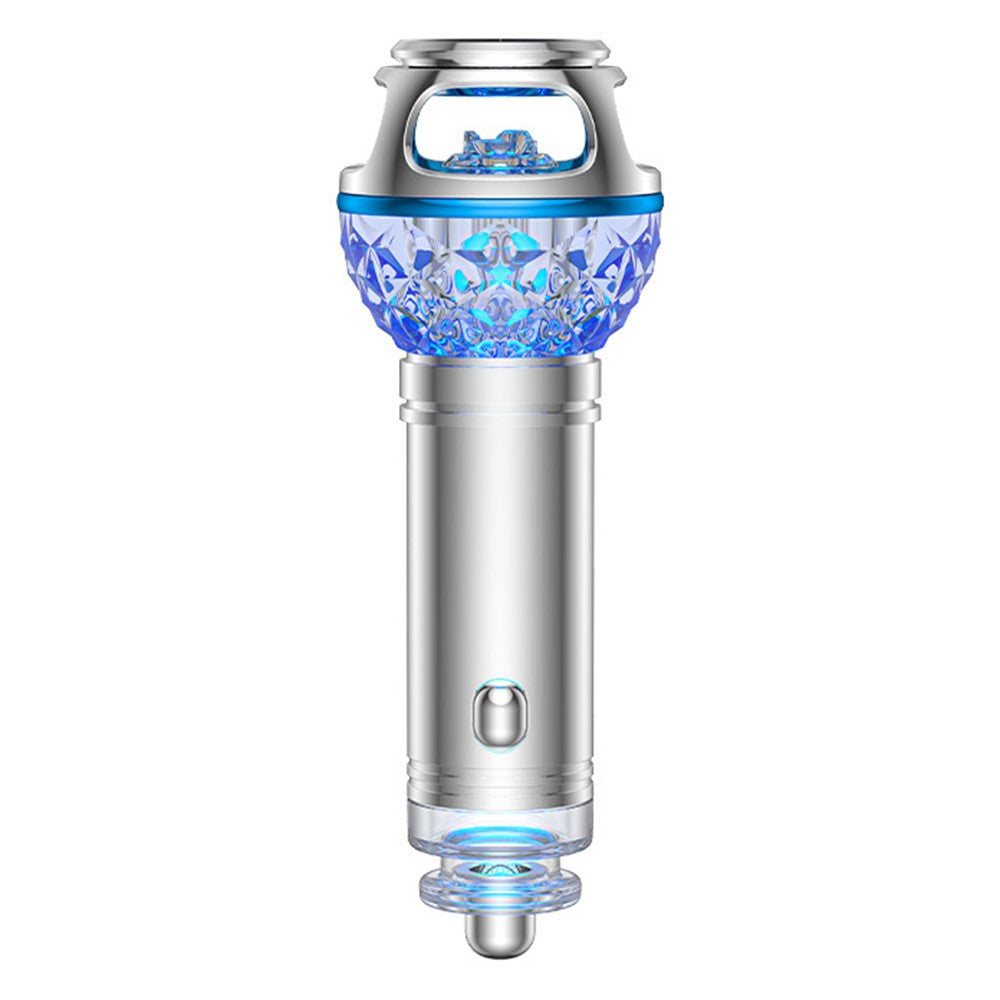 Q1 Car Air Purifier Ionizer Car Air Freshener Gadgets Silent Smoke Odor Removal with Night Light