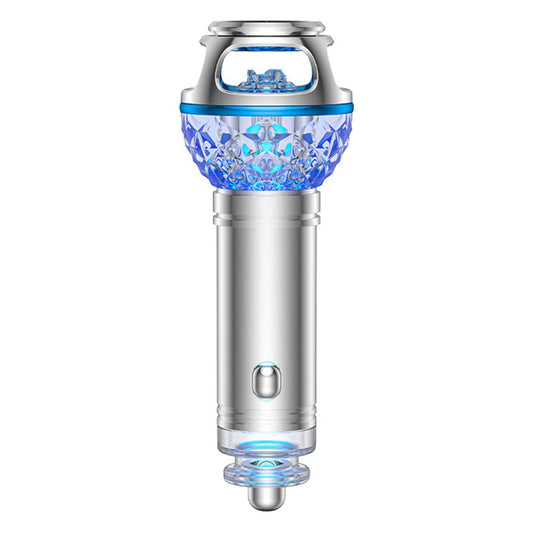 Q1 Car Air Purifier Ionizer Car Air Freshener Gadgets Silent Smoke Odor Removal with Night Light