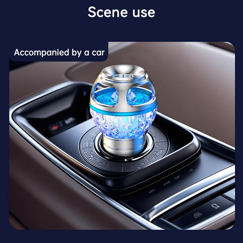 Q1 Car Air Purifier Ionizer Car Air Freshener Gadgets Silent Smoke Odor Removal with Night Light