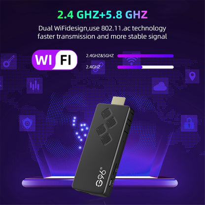 G96 ATV 8K Voice Remote Control TV Stick Android14 2.4G / 5G Dual-Band WiFi BT5 Media Player, 2GB+16GB