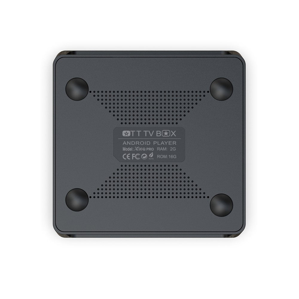 X96Q PRO Allwinner H313 Dual Wifi 2.4G＆5G TV Box Android 10.0 4K Quad Core HD Set Top Box [2G + 16G]