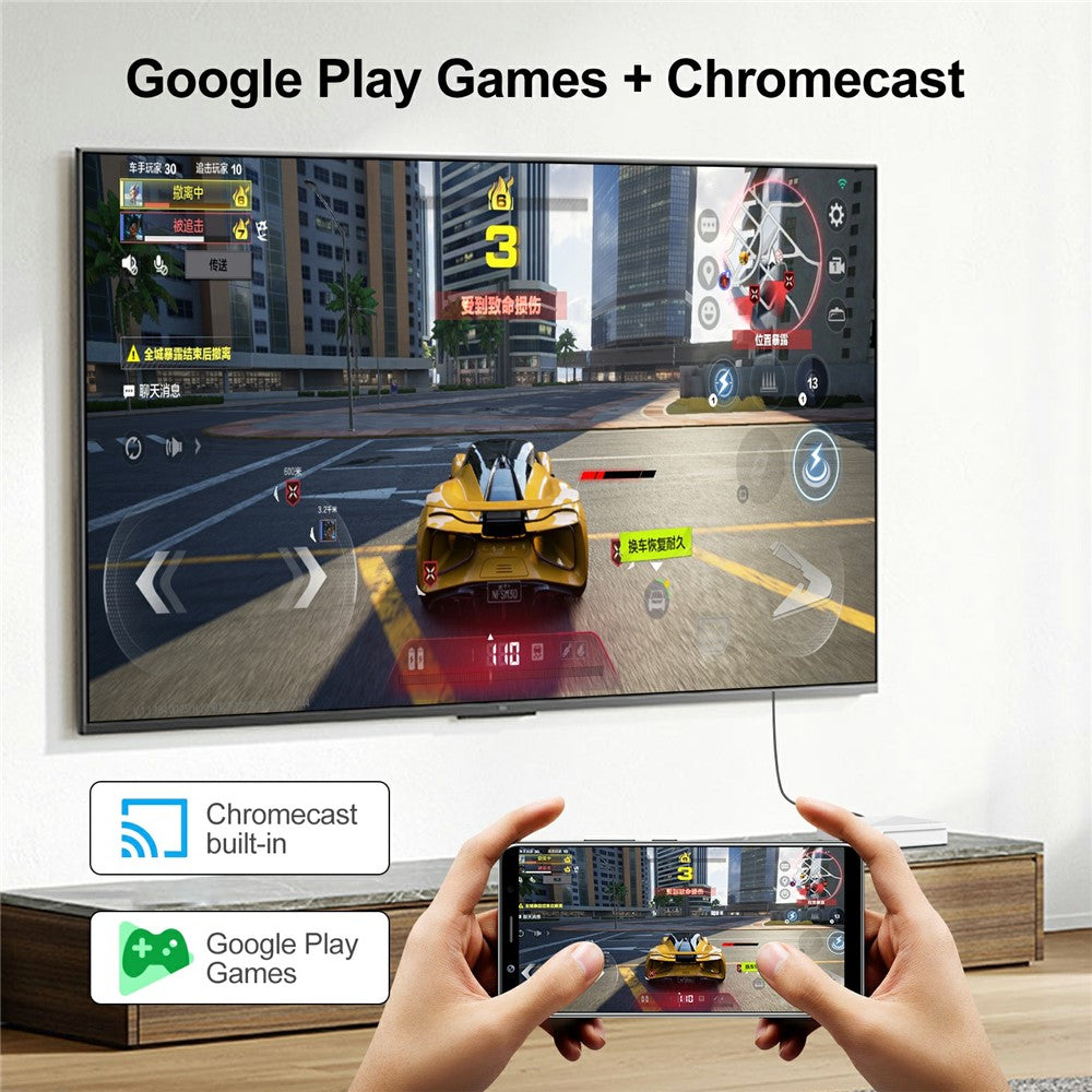 H96Max H313 Android TV Box mit 2+16GB, WiFi 6 & Bluetooth 5.0 – 4K UHD Streaming